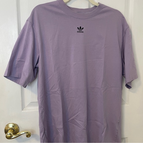 adidas Tops - Purple oversized adidas tee Size small